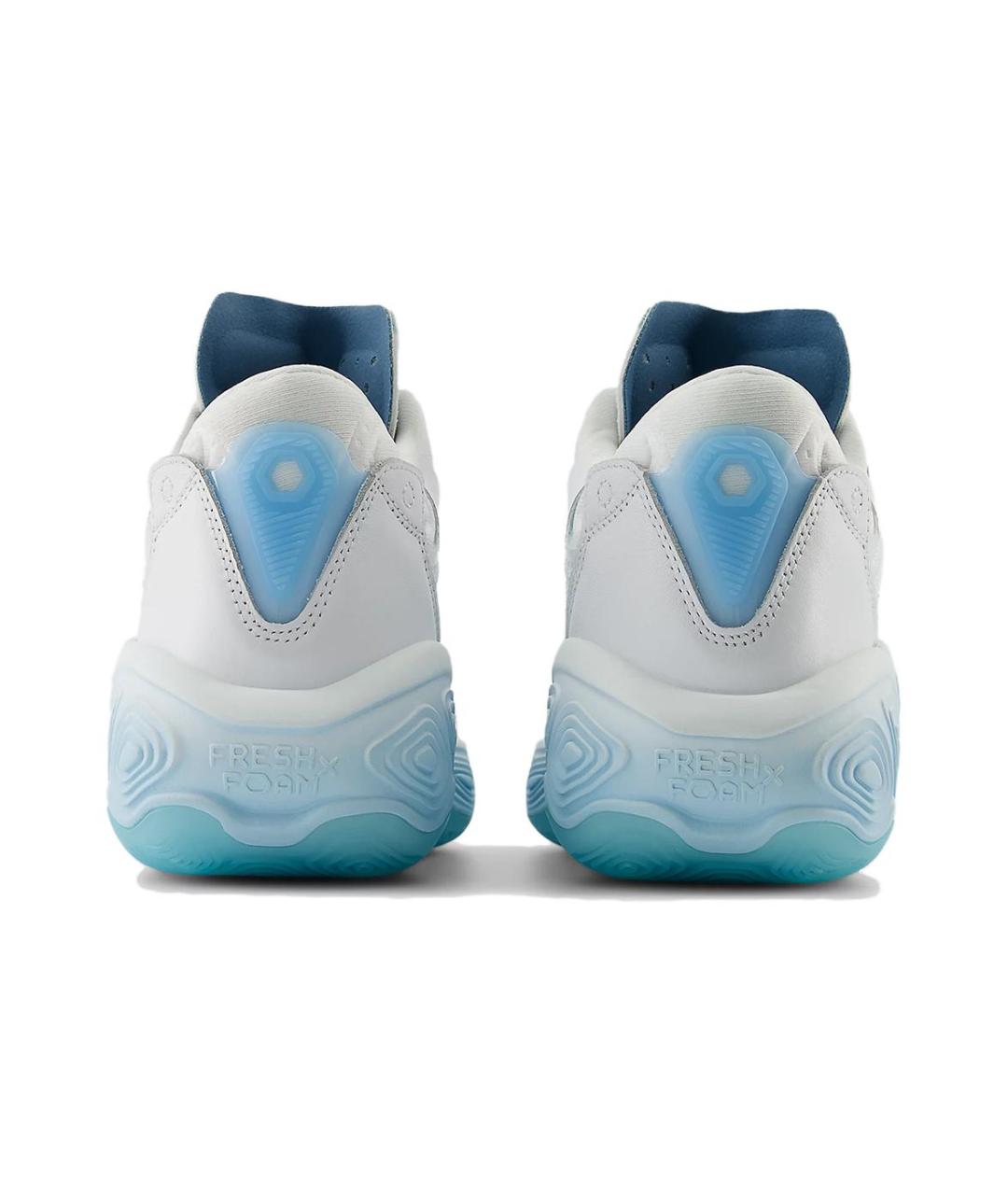 NEW BALANCE Белые низкие кроссовки / кеды, фото 5