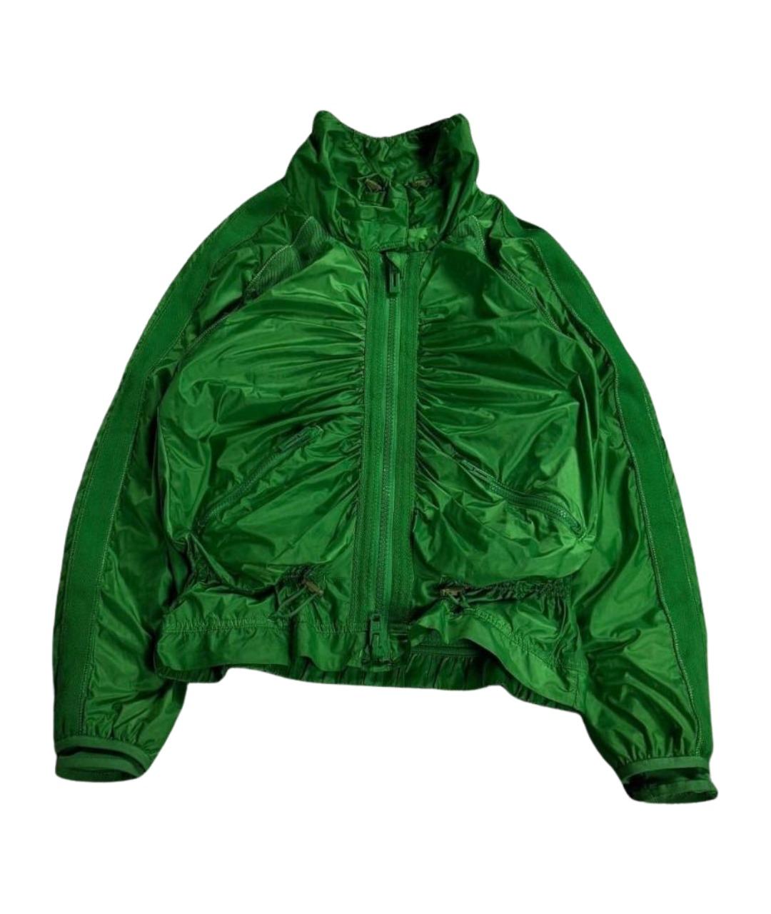 ADIDAS BY STELLA MCCARTNEY Зеленая полиэстеровая куртка, фото 1