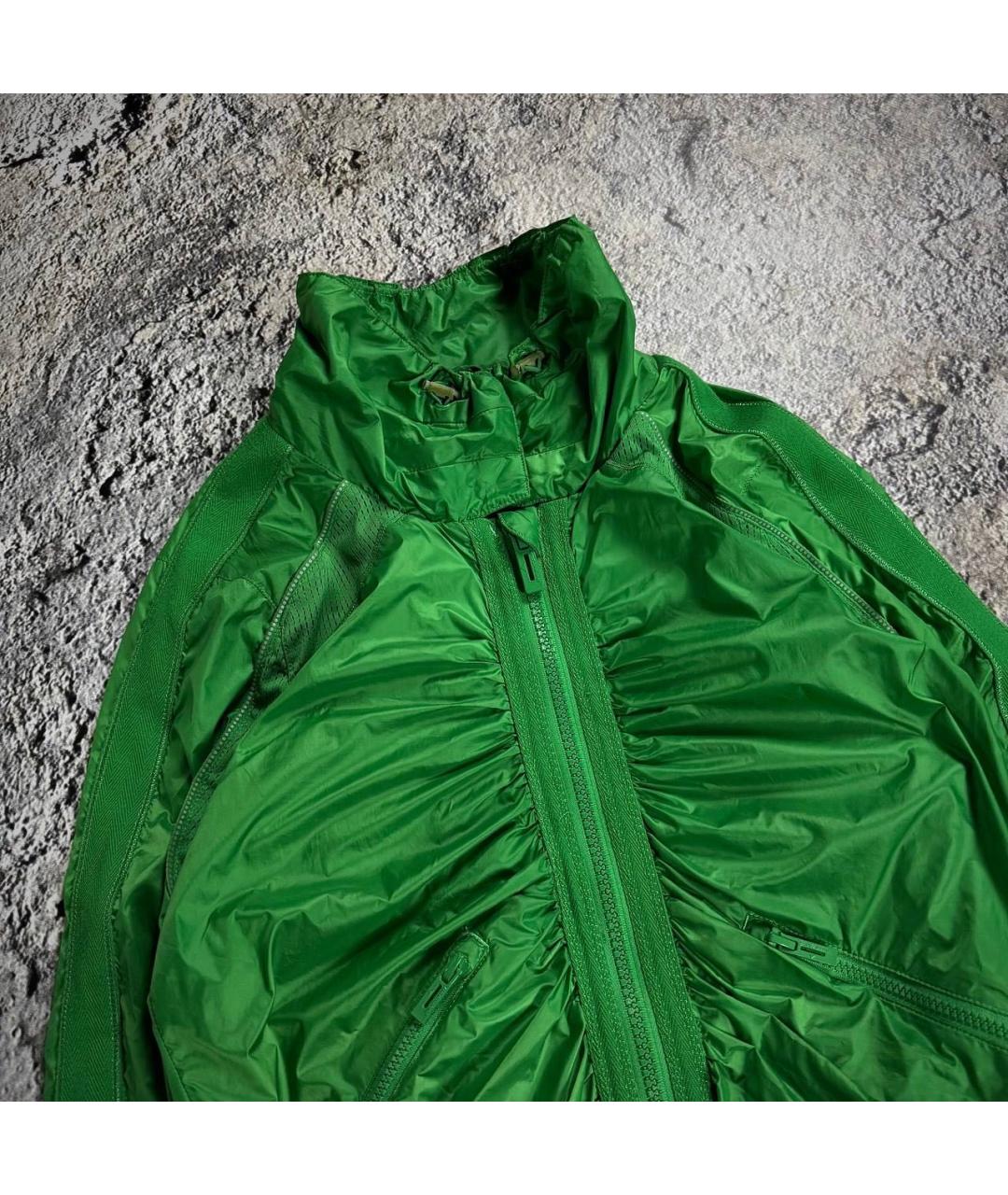 ADIDAS BY STELLA MCCARTNEY Зеленая полиэстеровая куртка, фото 5