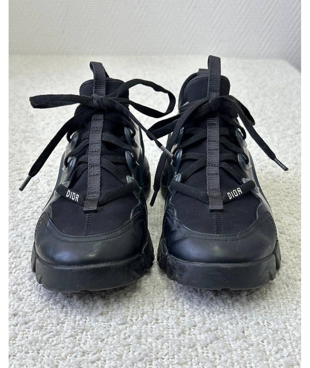 CHRISTIAN DIOR Черные резиновые кроссовки, фото 7