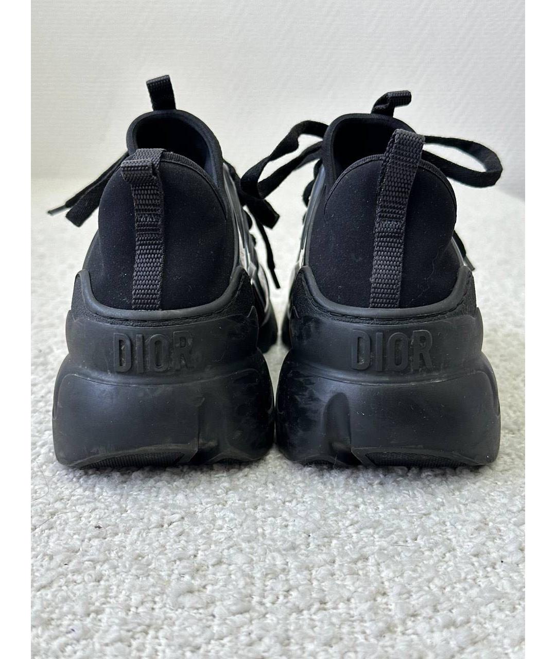 CHRISTIAN DIOR Черные резиновые кроссовки, фото 5