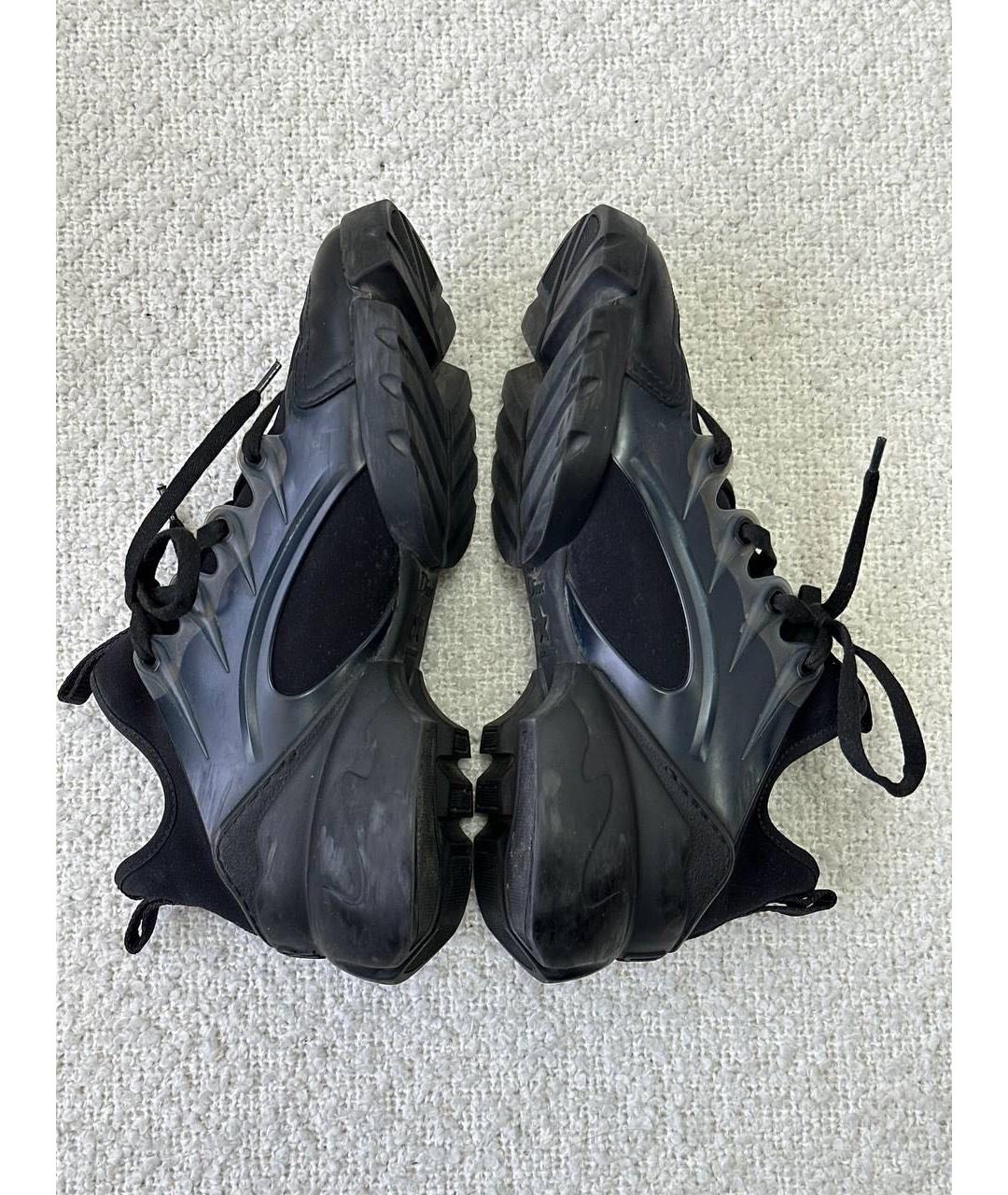 CHRISTIAN DIOR Черные резиновые кроссовки, фото 9