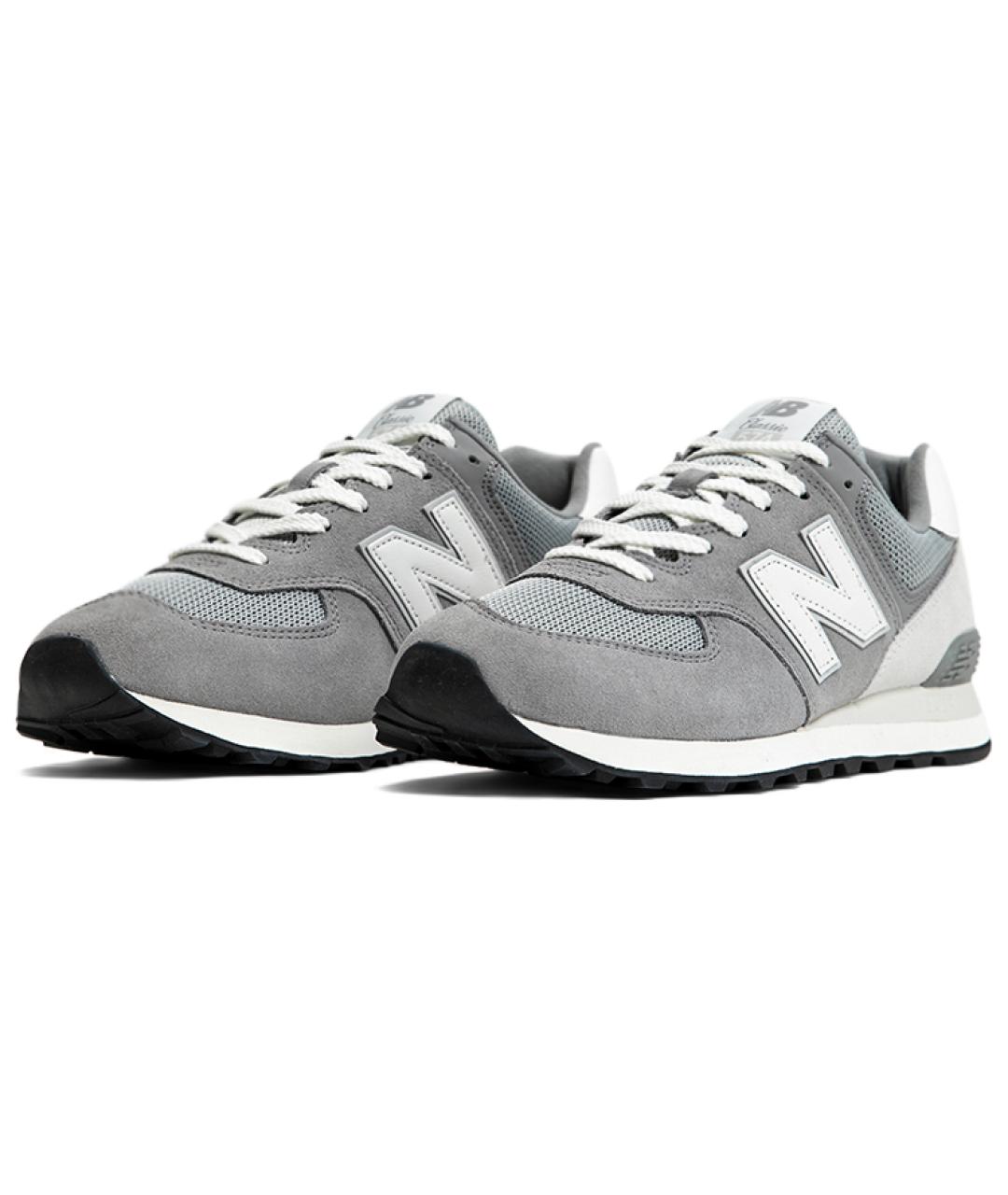 NEW BALANCE Серые кроссовки, фото 4
