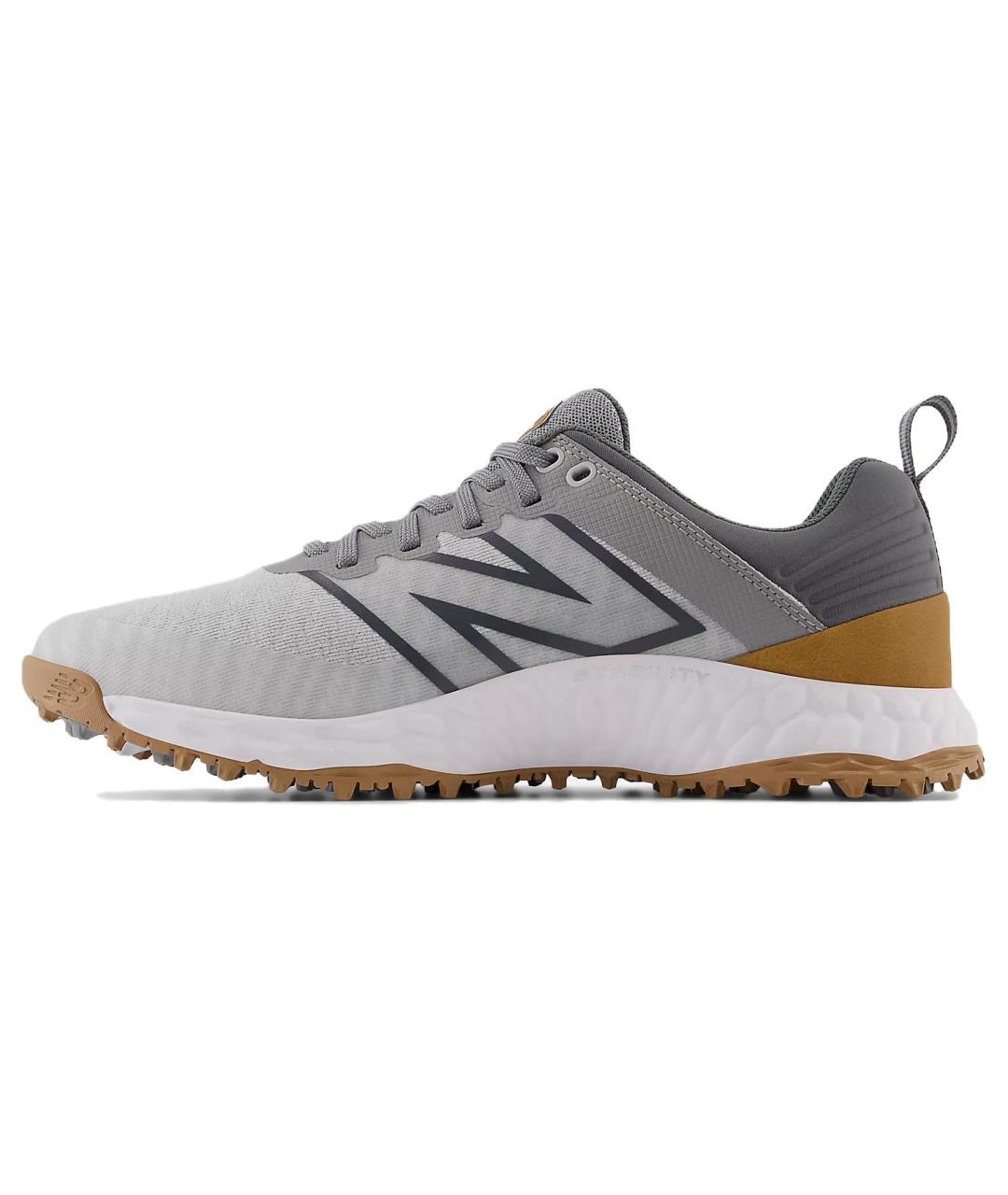 NEW BALANCE Серые текстильные низкие кроссовки / кеды, фото 2