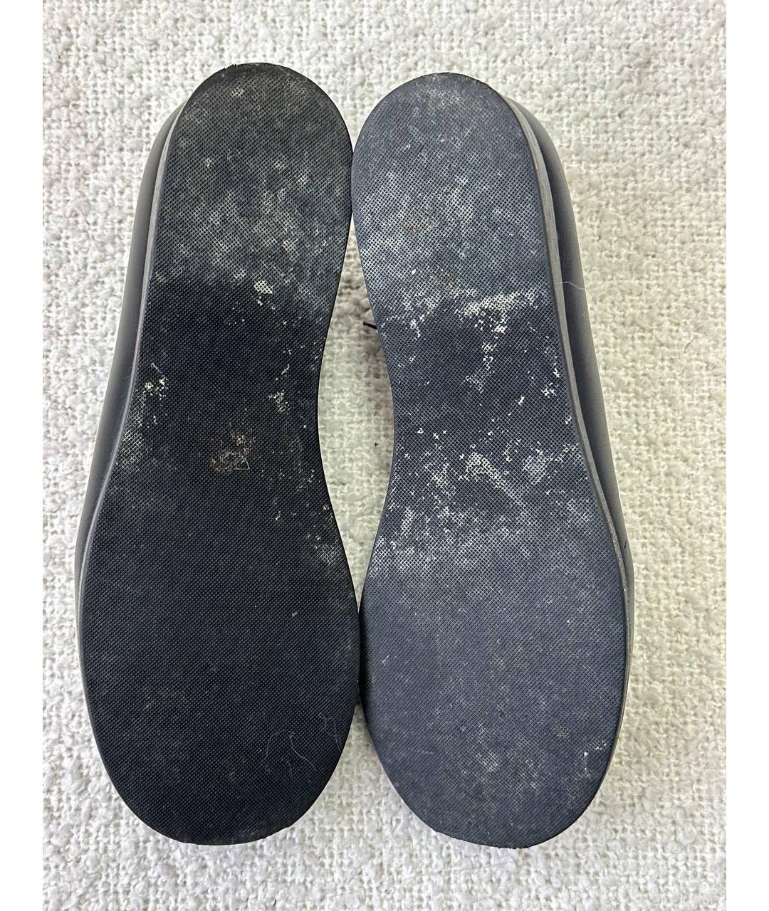 LOEWE Черные кожаные туфли, фото 8