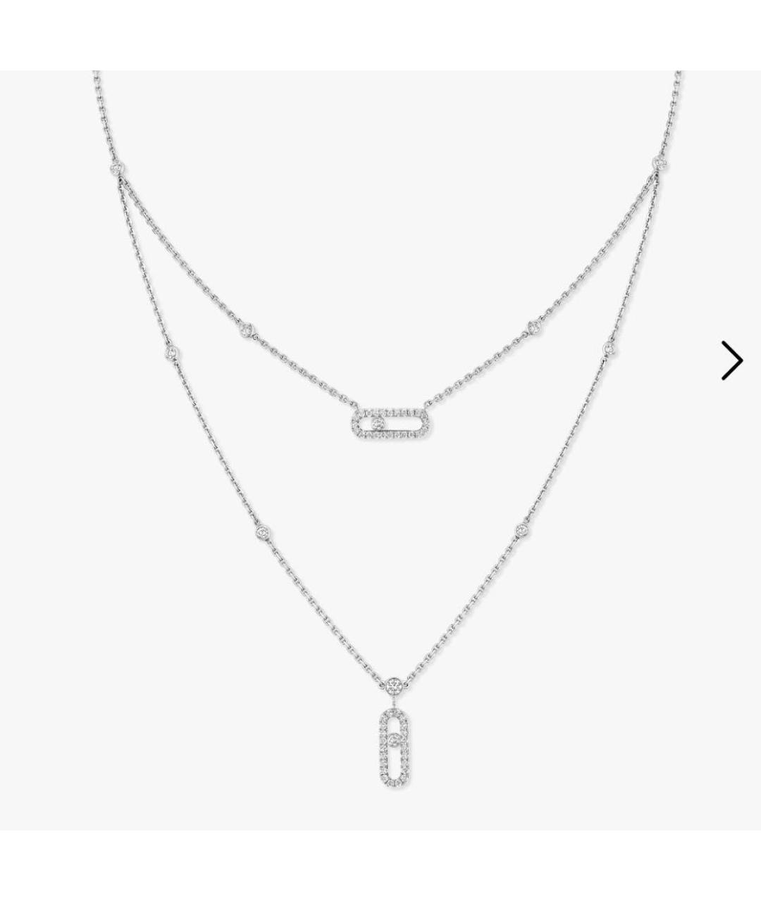 MESSIKA Серебряное колье из белого золота, фото 3
