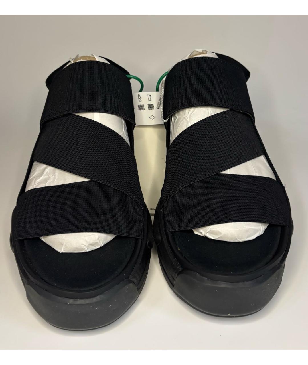 Y-3 Черные сандалии, фото 2