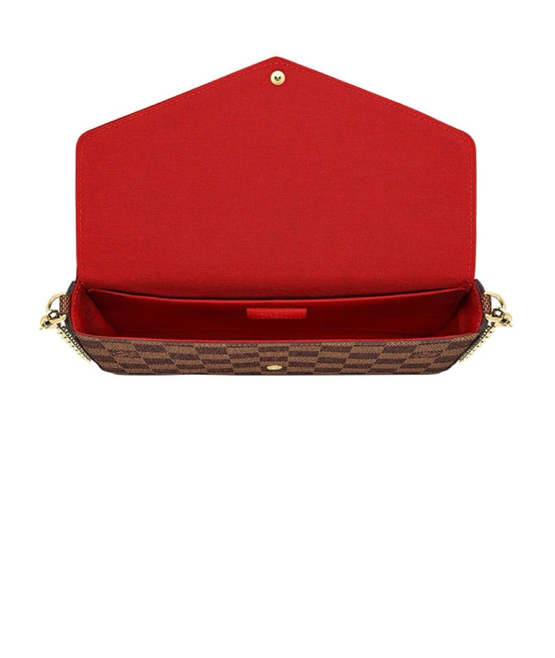 LOUIS VUITTON Коричневая сумка через плечо, фото 5