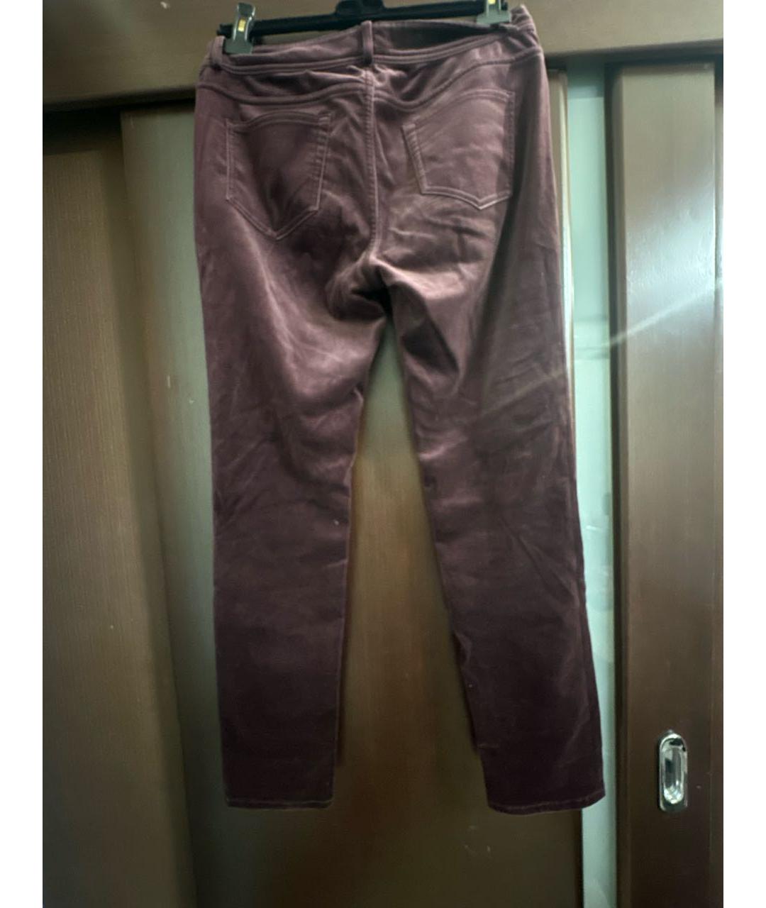 LORO PIANA Бархатные прямые брюки, фото 2