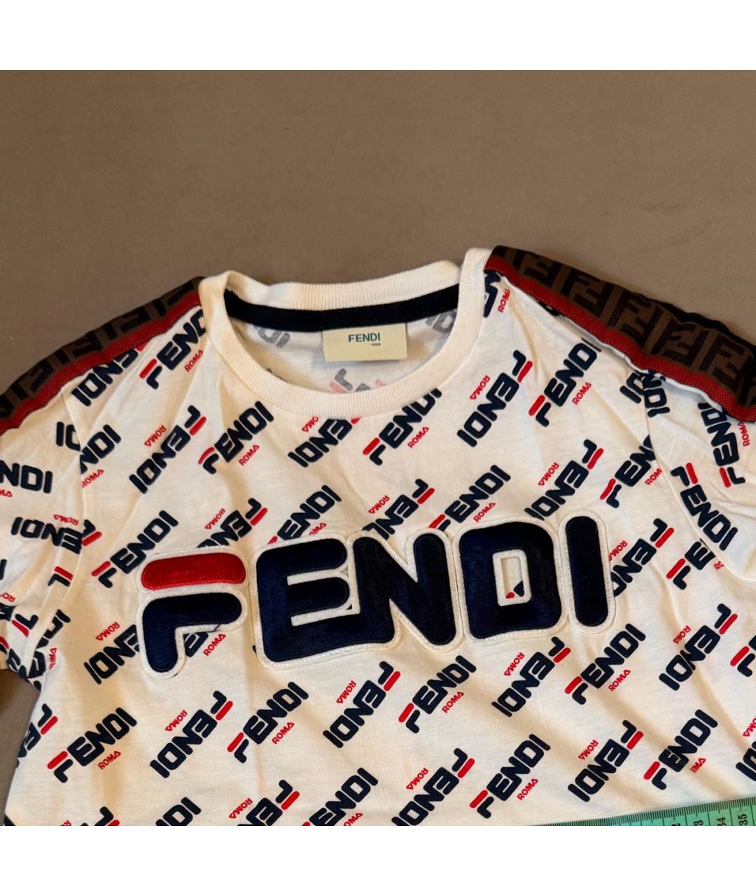 FENDI Хлопковый детская футболка / топ, фото 3