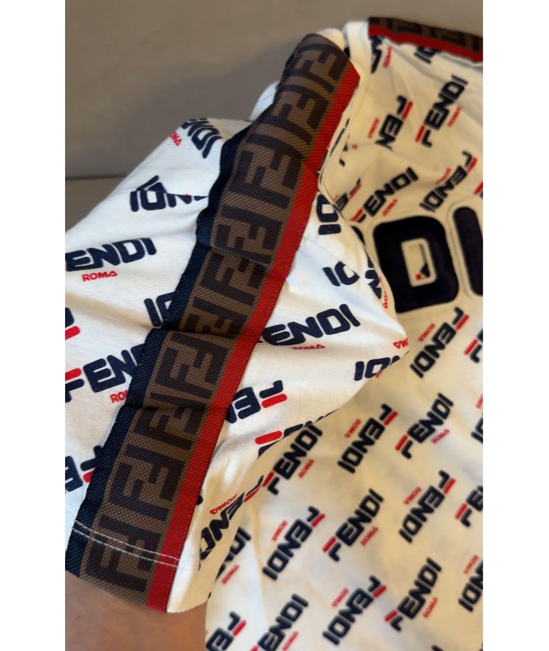 FENDI Хлопковый детская футболка / топ, фото 4