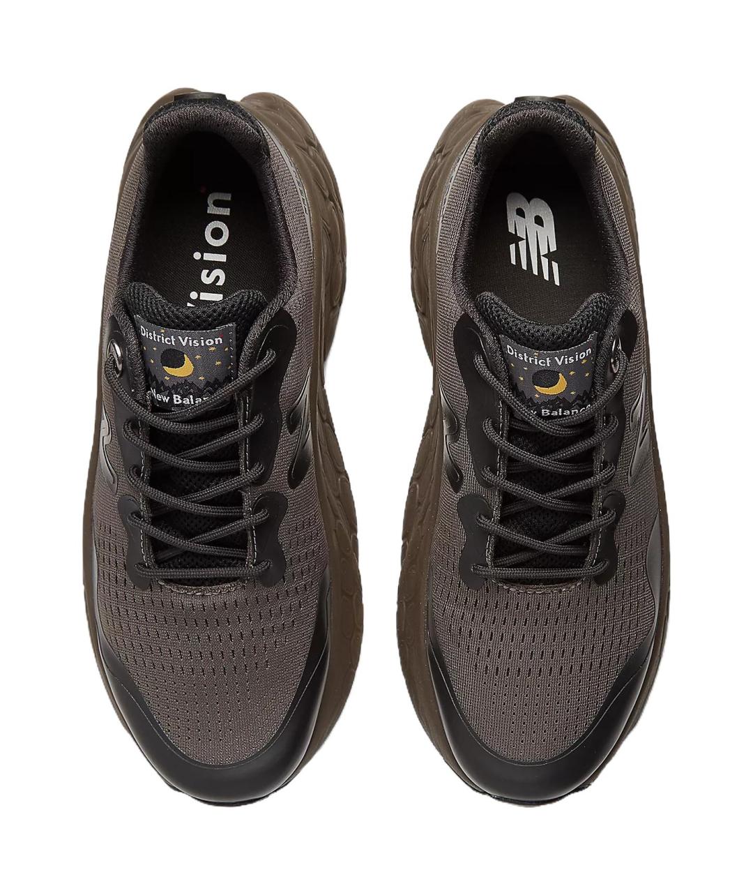 NEW BALANCE Коричневые текстильные низкие кроссовки / кеды, фото 3