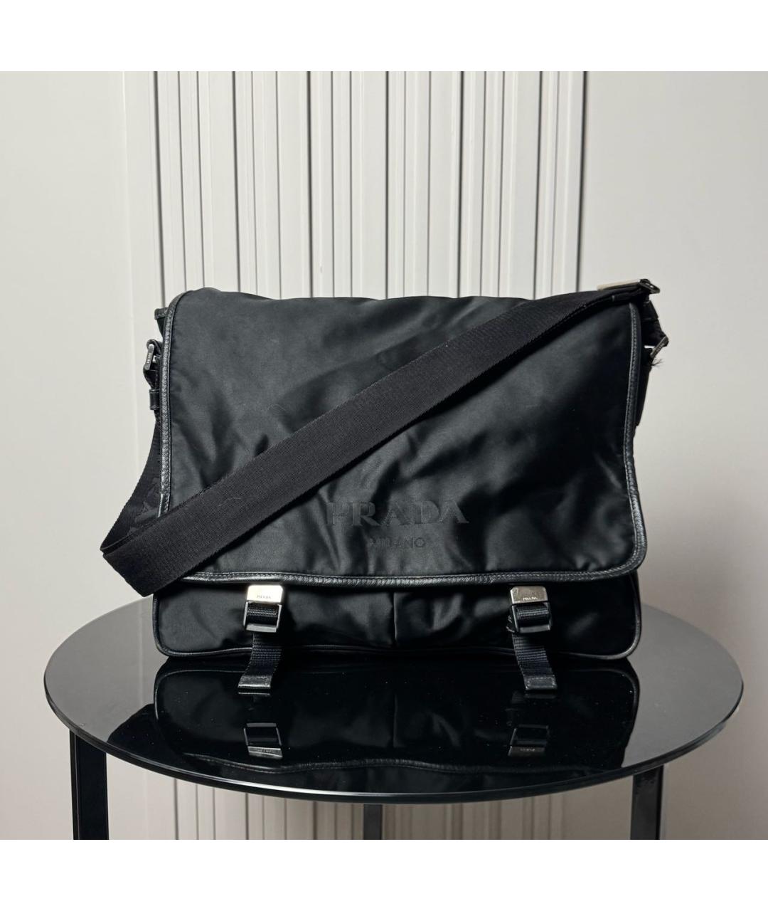 PRADA Черная сумка на плечо, фото 5