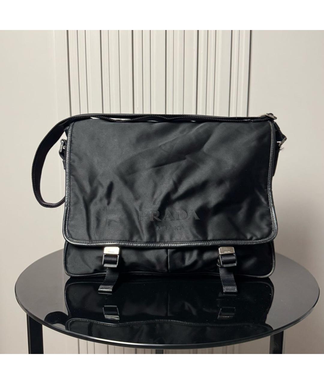 PRADA Черная сумка на плечо, фото 2