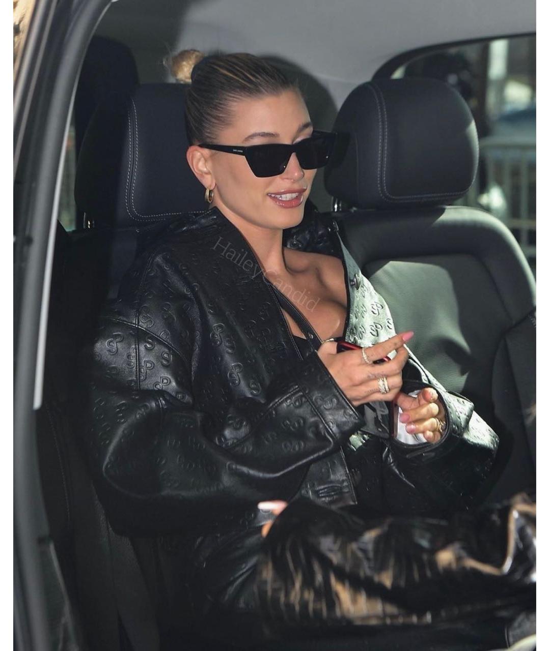 SAINT LAURENT Черные пластиковые солнцезащитные очки, фото 6