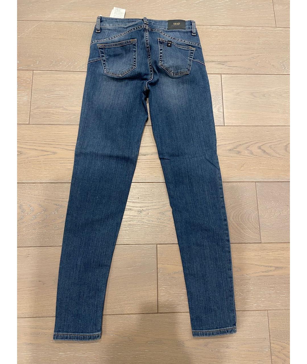 LIU JO Синие джинсы слим, фото 2