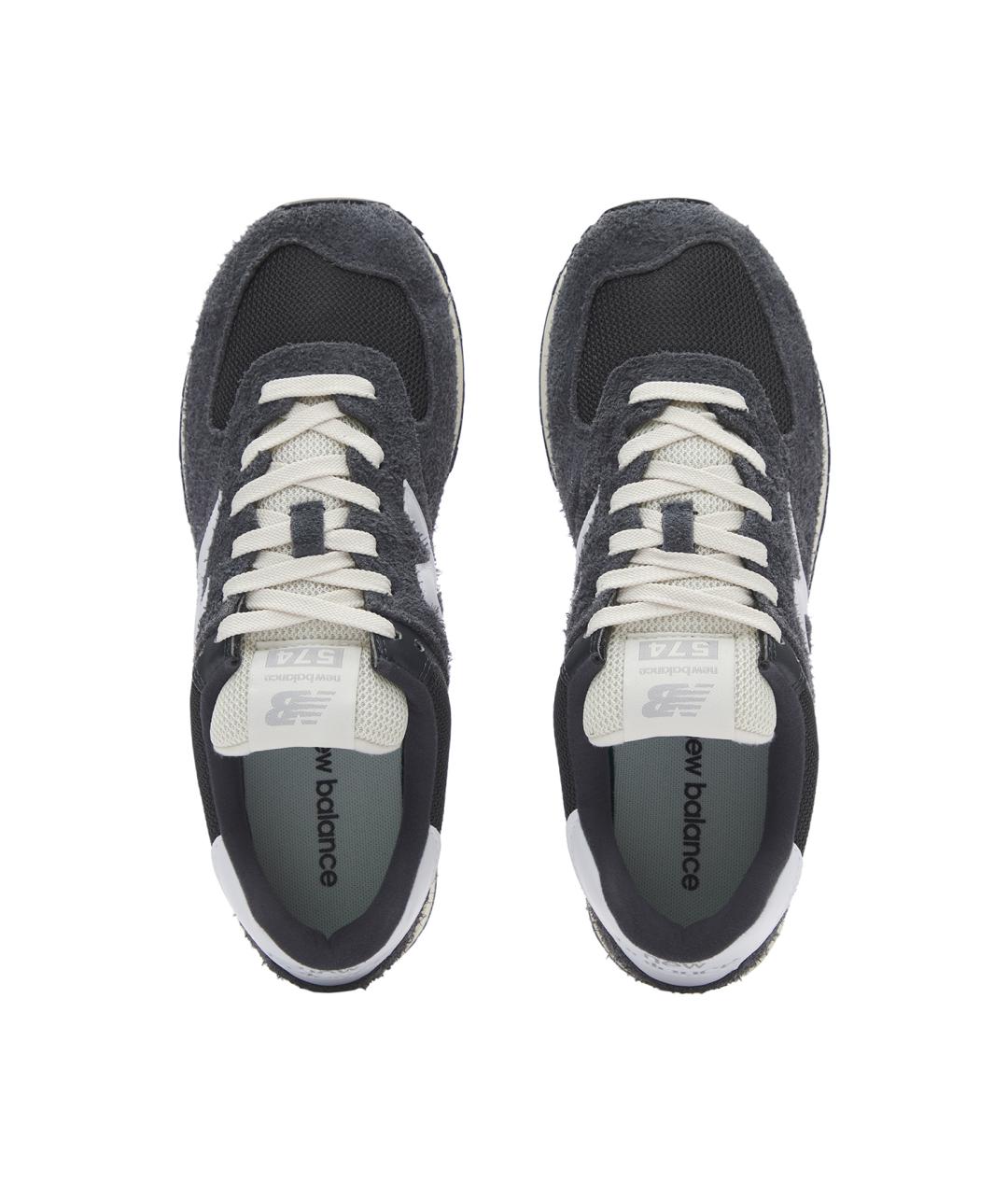 NEW BALANCE Серые замшевые кроссовки, фото 4