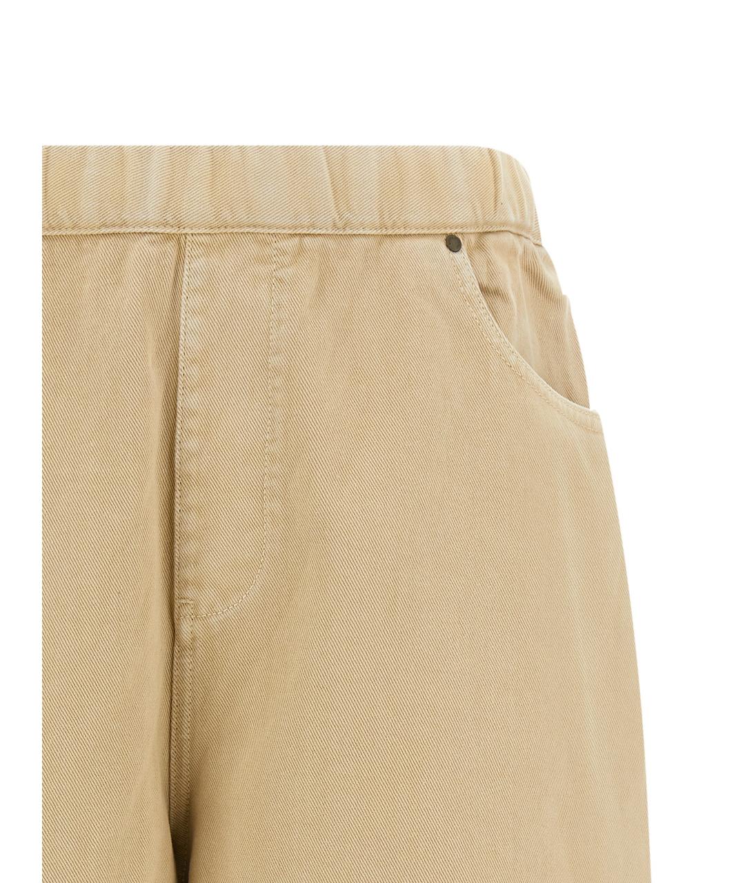 entire studios Бежевые хлопковые шорты, фото 3