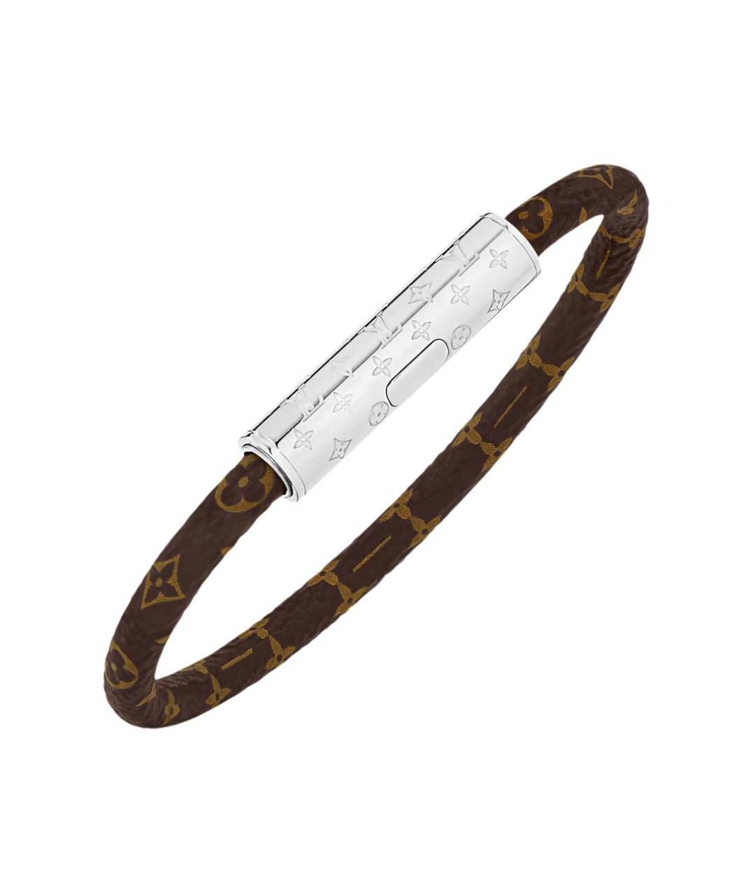 LOUIS VUITTON Коричневый браслет, фото 2