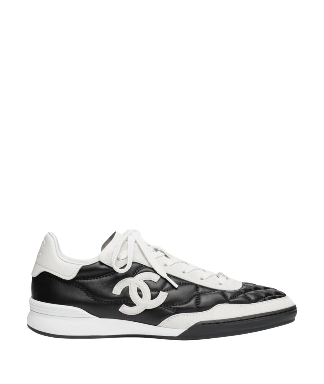 CHANEL Мульти кожаные кеды, фото 1