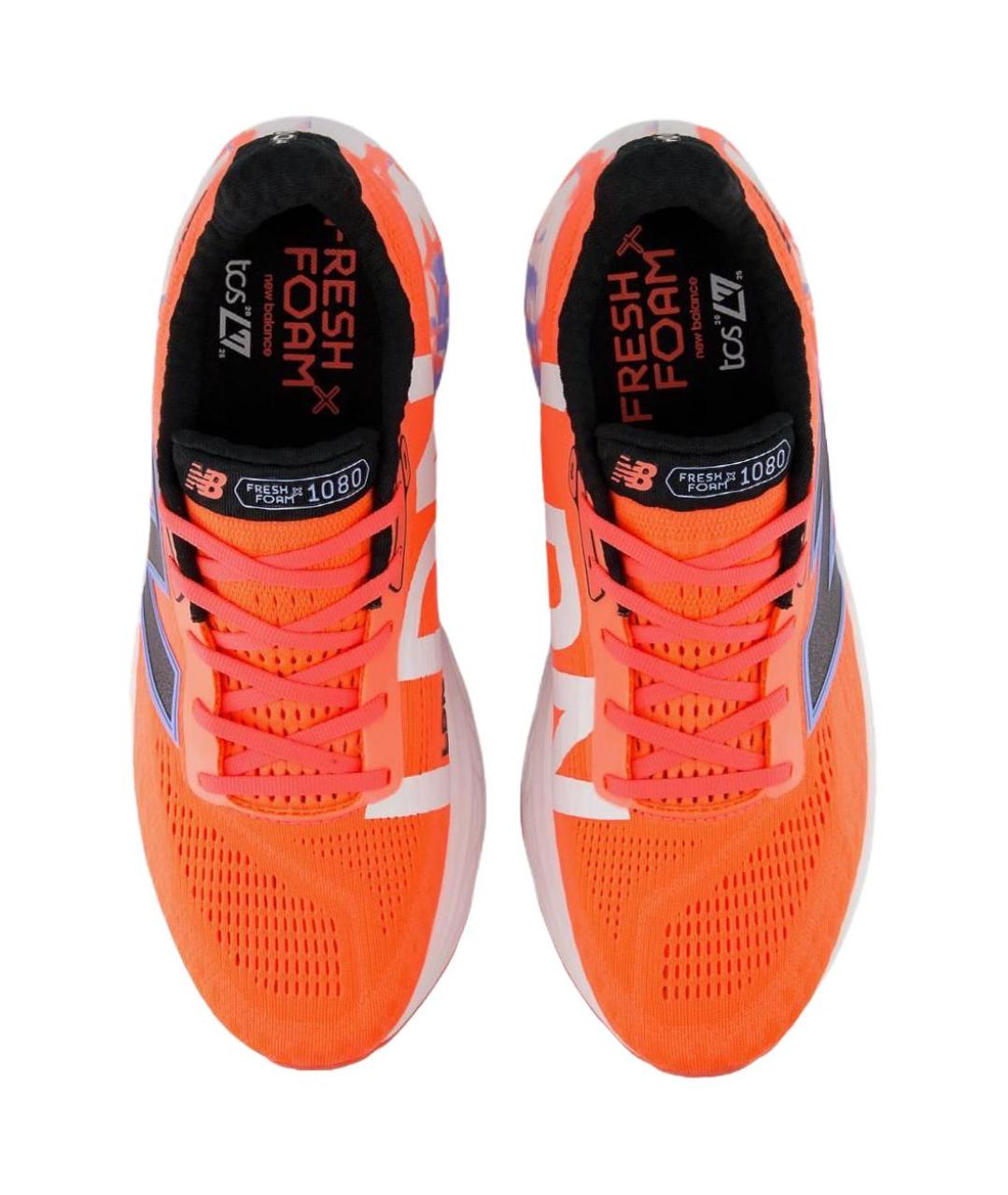 NEW BALANCE Оранжевое низкие кроссовки / кеды, фото 2