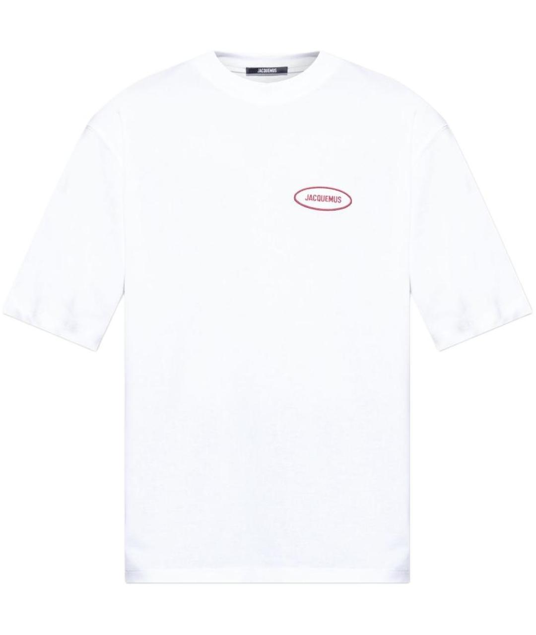 JACQUEMUS Белая футболка, фото 1