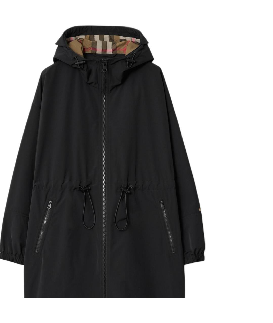 BURBERRY Черная парка, фото 2