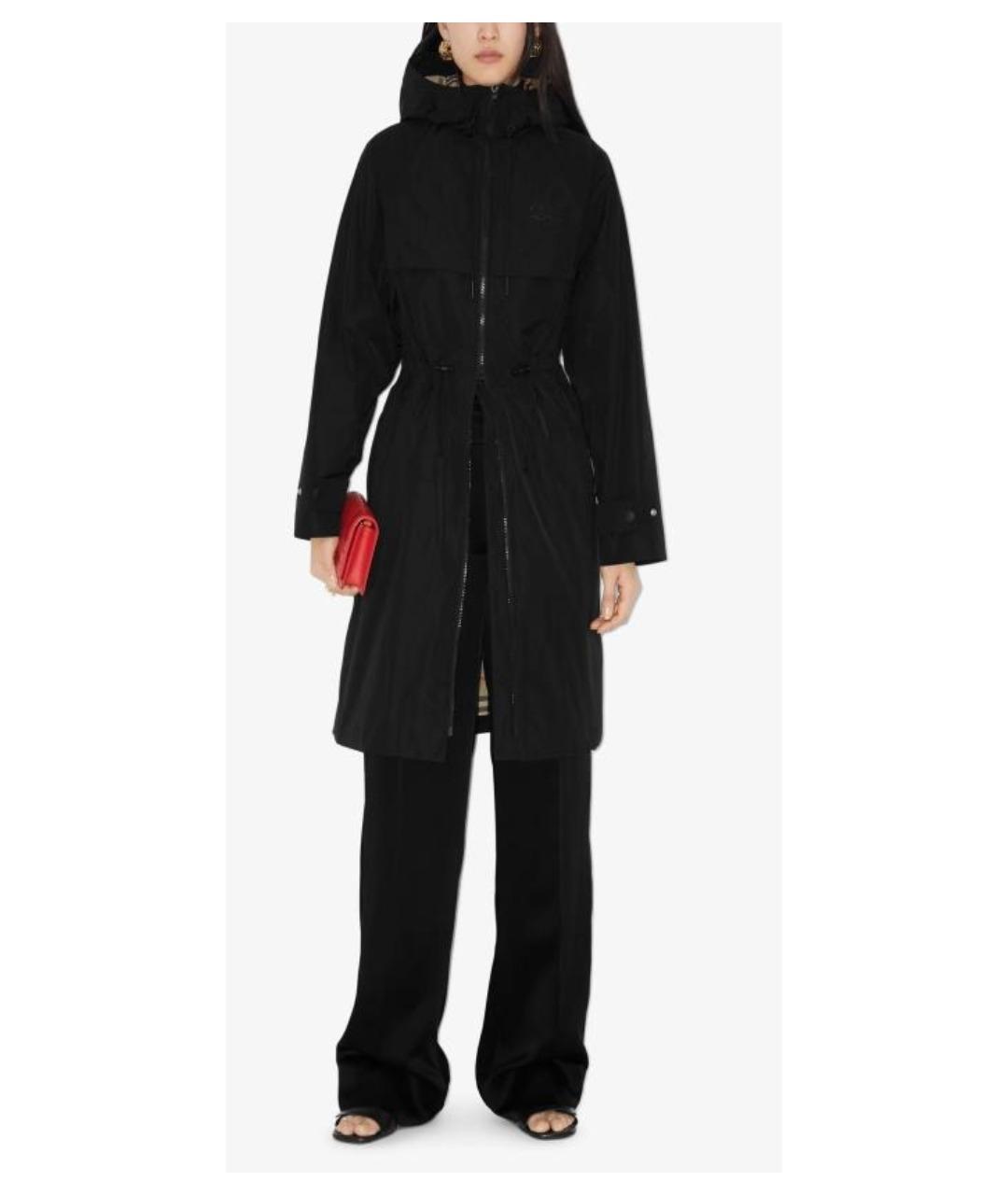 BURBERRY Черная парка, фото 3