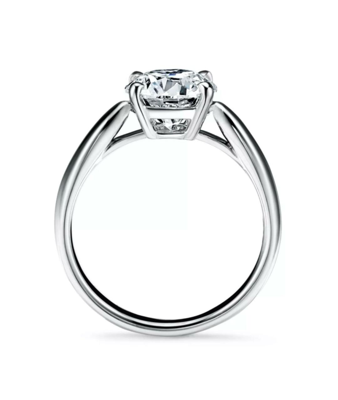 TIFFANY&CO Серебряное платиновое кольцо, фото 2