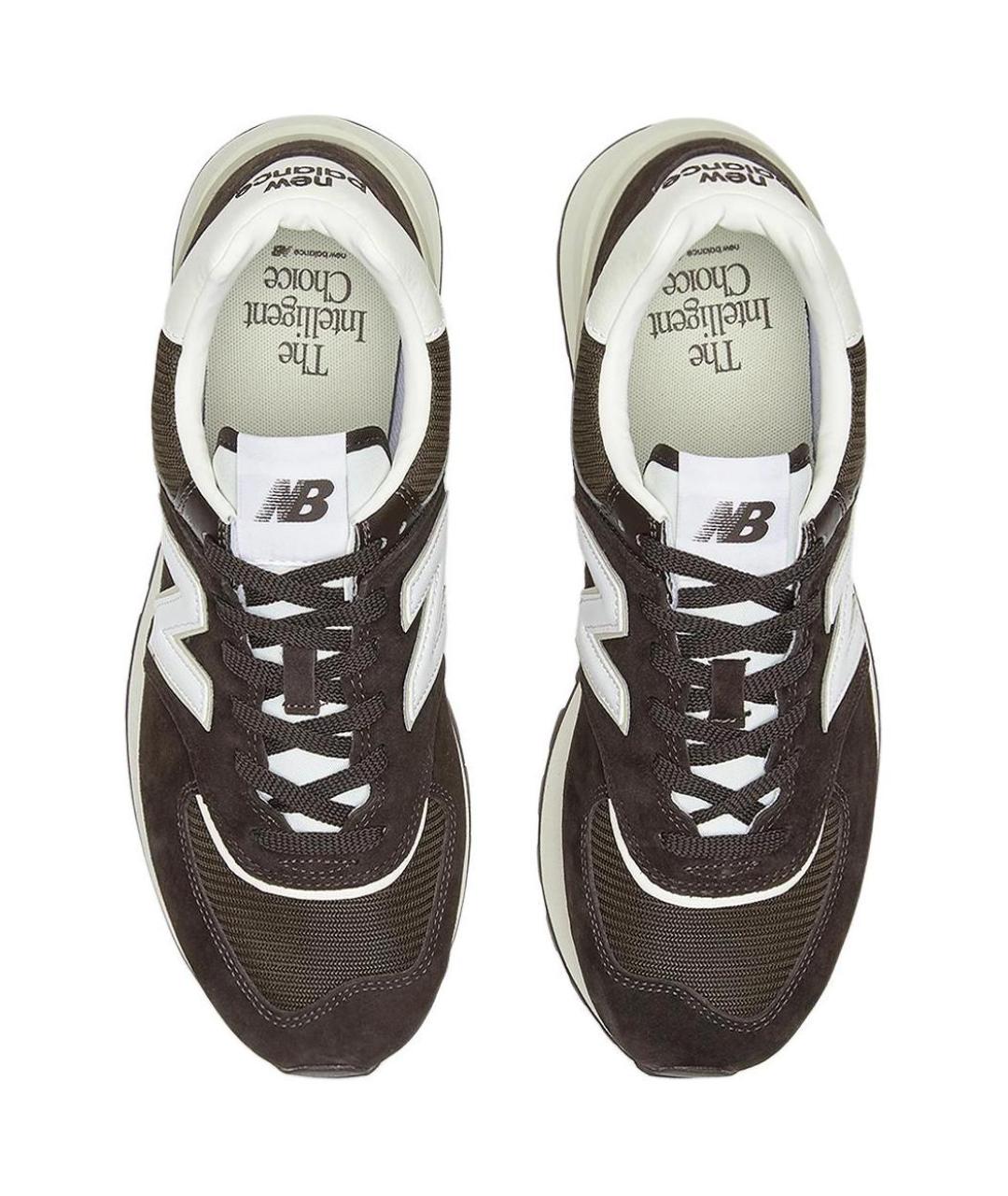 NEW BALANCE Коричневые кроссовки, фото 5