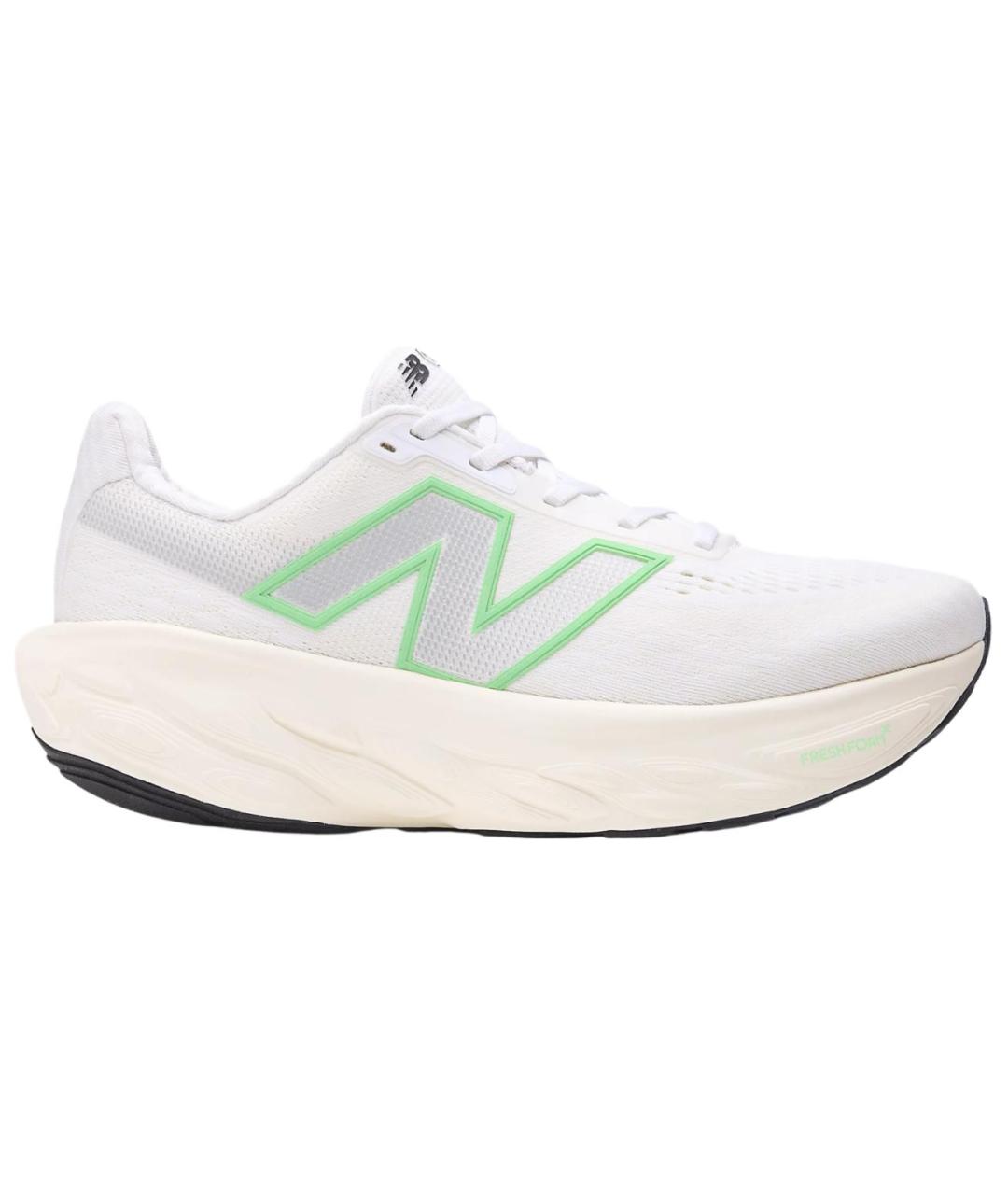 NEW BALANCE Белые текстильные низкие кроссовки / кеды, фото 1