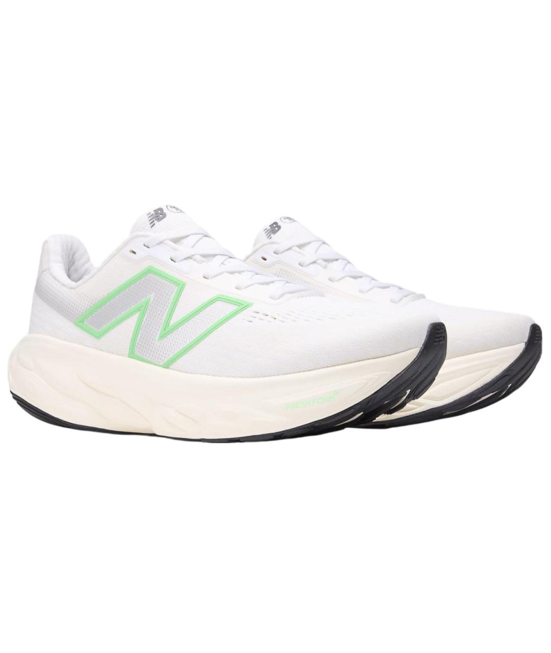 NEW BALANCE Белые текстильные низкие кроссовки / кеды, фото 3