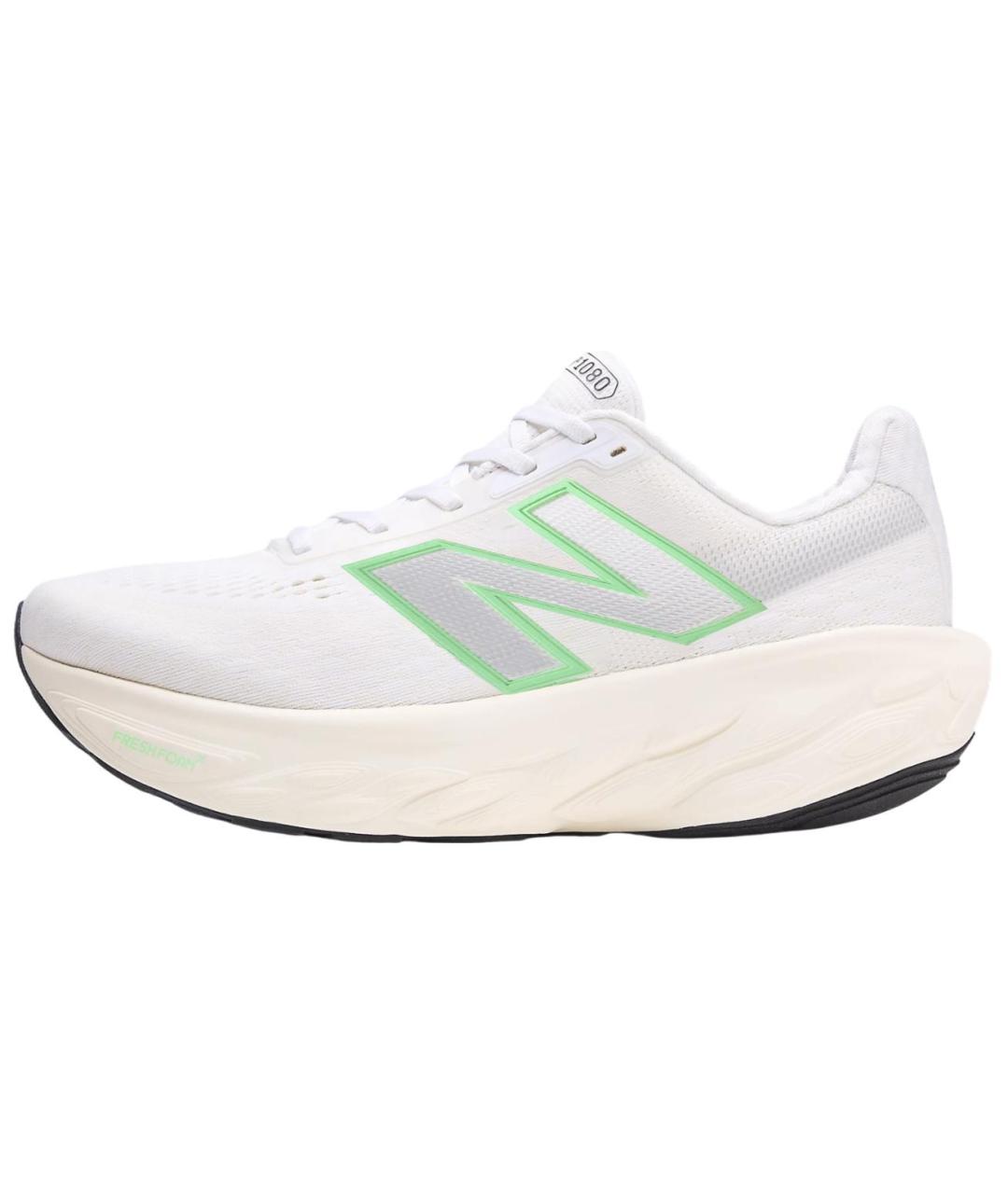 NEW BALANCE Белые текстильные низкие кроссовки / кеды, фото 2