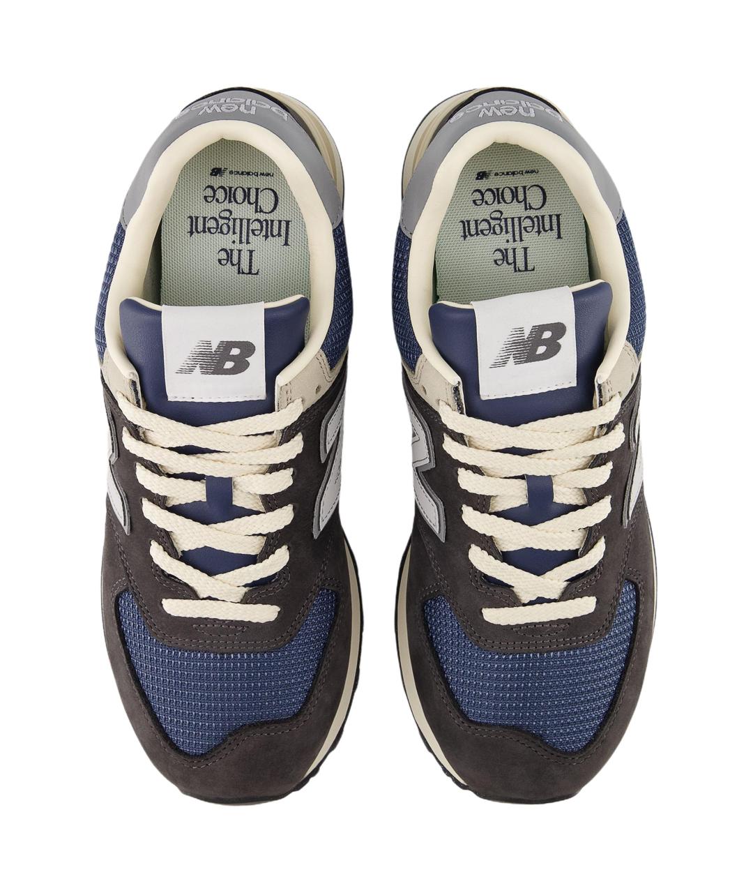 NEW BALANCE Коричневые кроссовки, фото 5