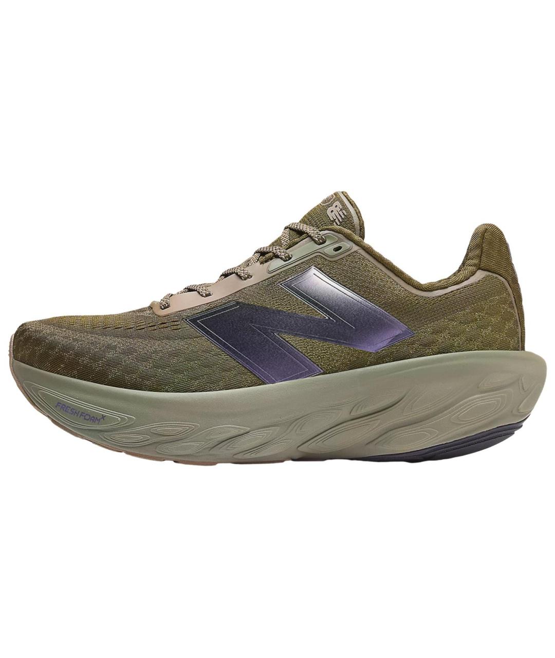 NEW BALANCE Зеленые низкие кроссовки / кеды, фото 2