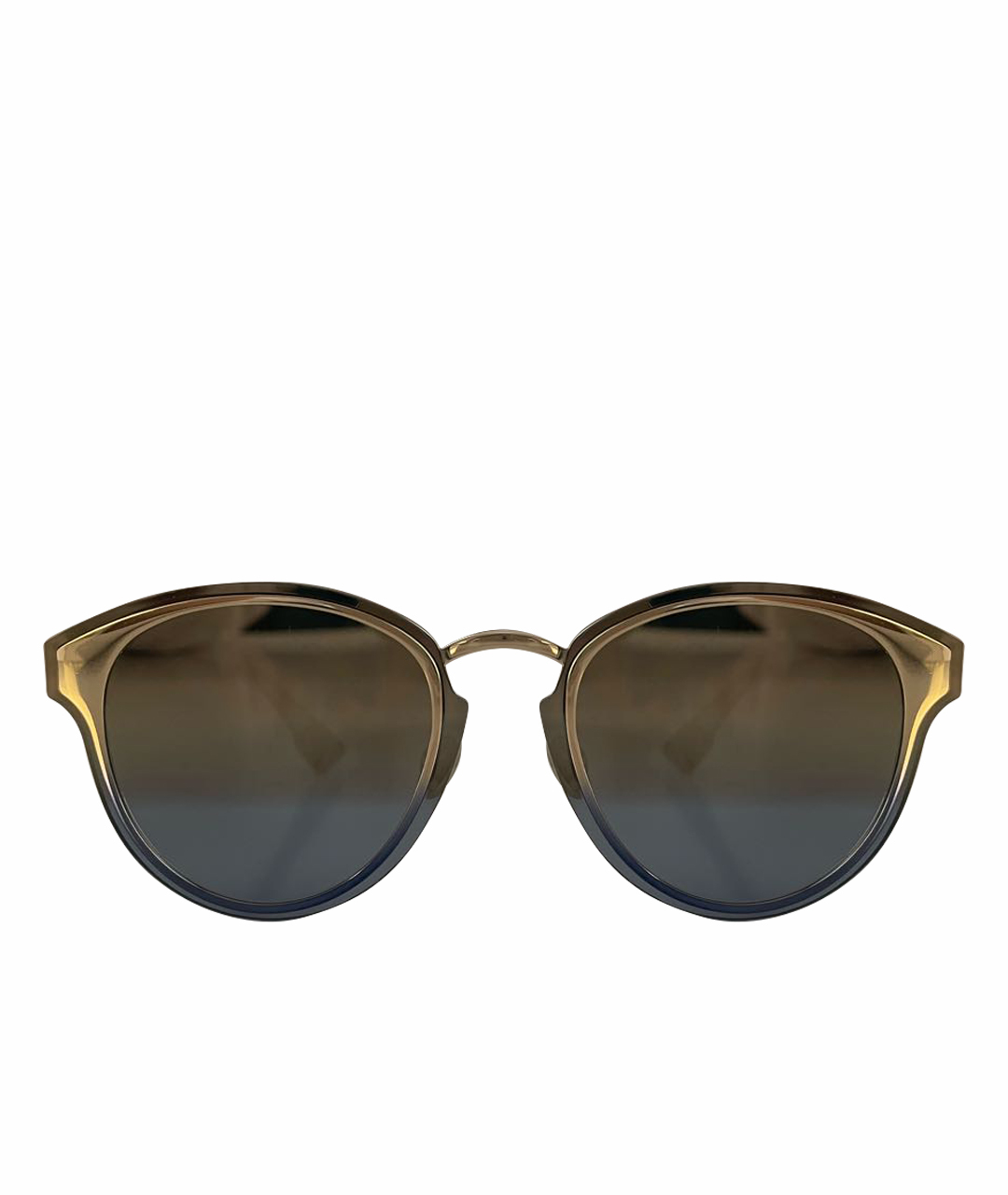 CHRISTIAN DIOR Синие пластиковые солнцезащитные очки, фото 1