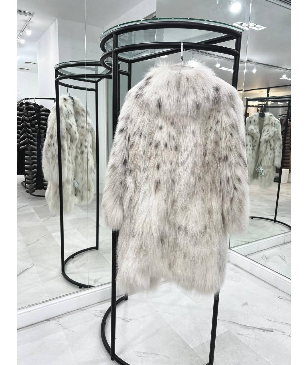 WANGER Серая меховая шуба, фото 5