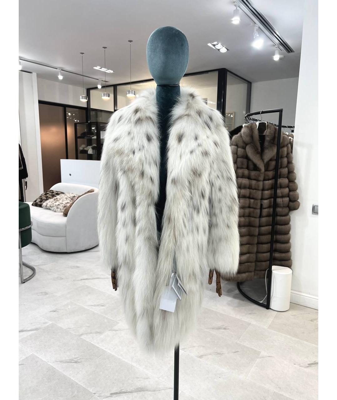WANGER Серая меховая шуба, фото 2