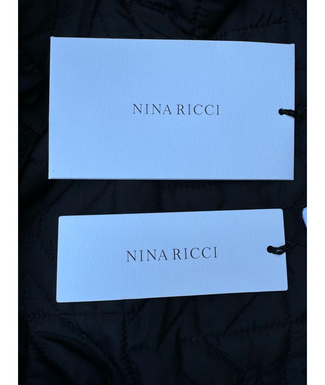 NINA RICCI Черная куртка, фото 5