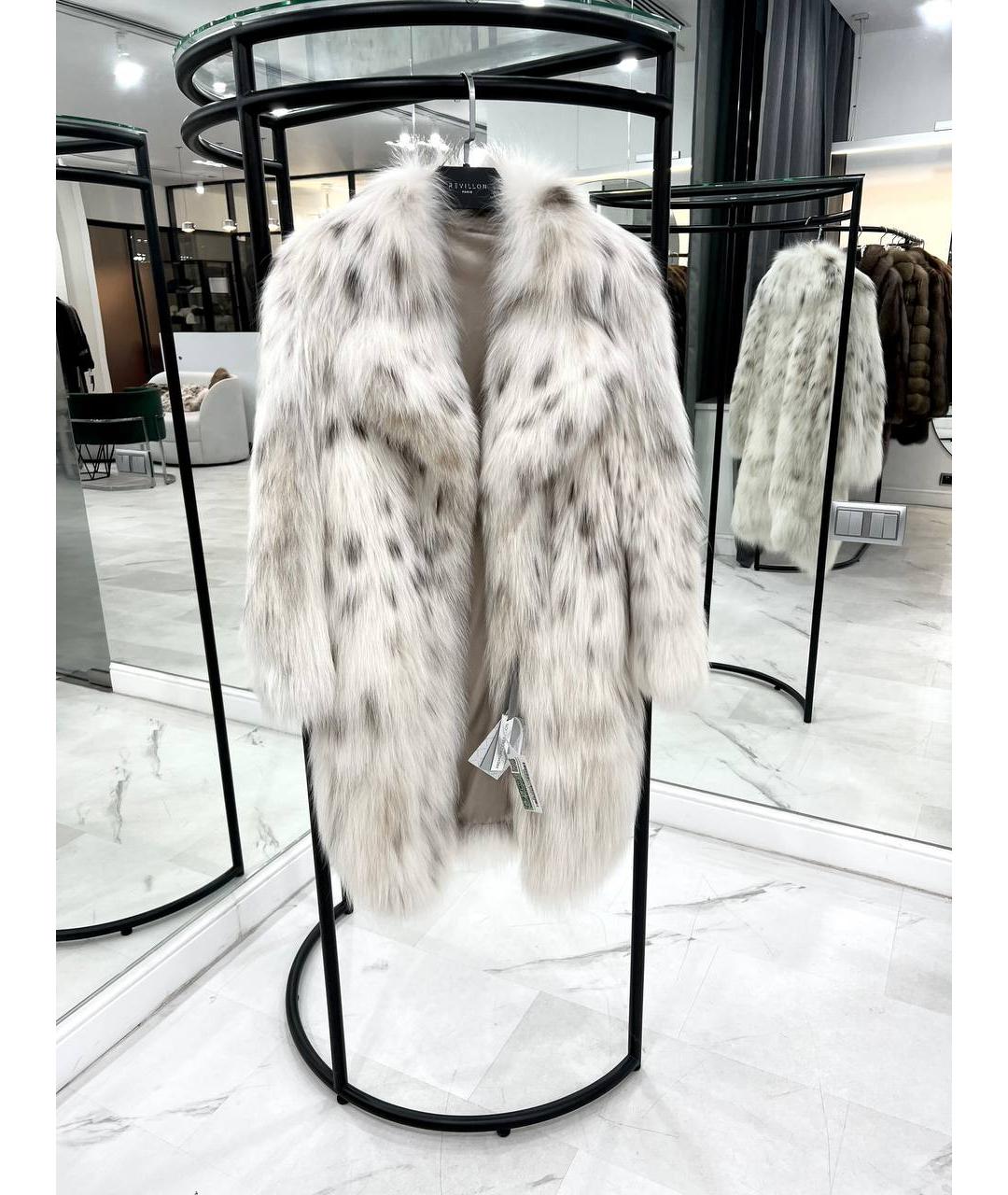 WANGER Серая меховая шуба, фото 7