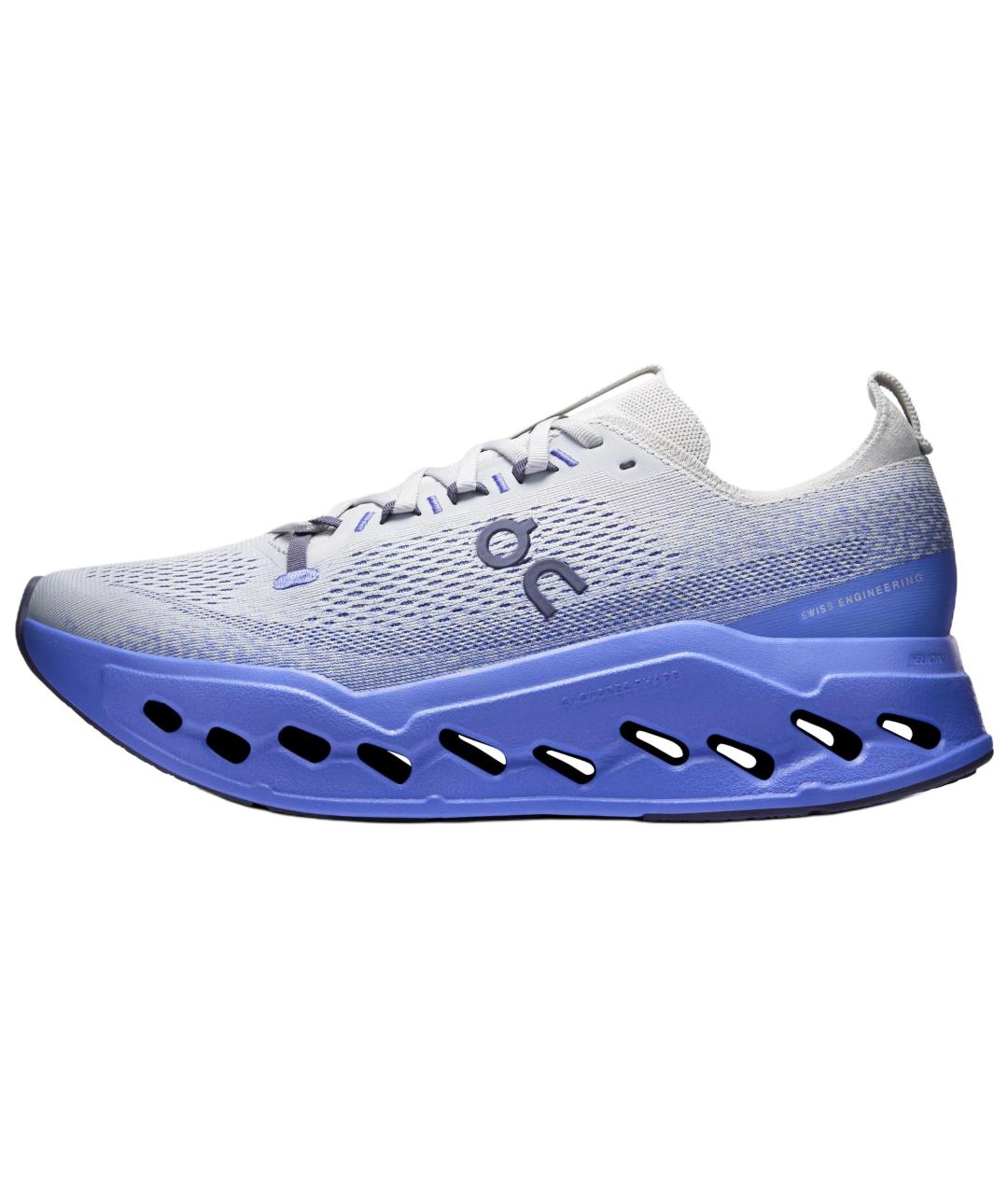 ON Белые текстильные высокие кроссовки / кеды, фото 2