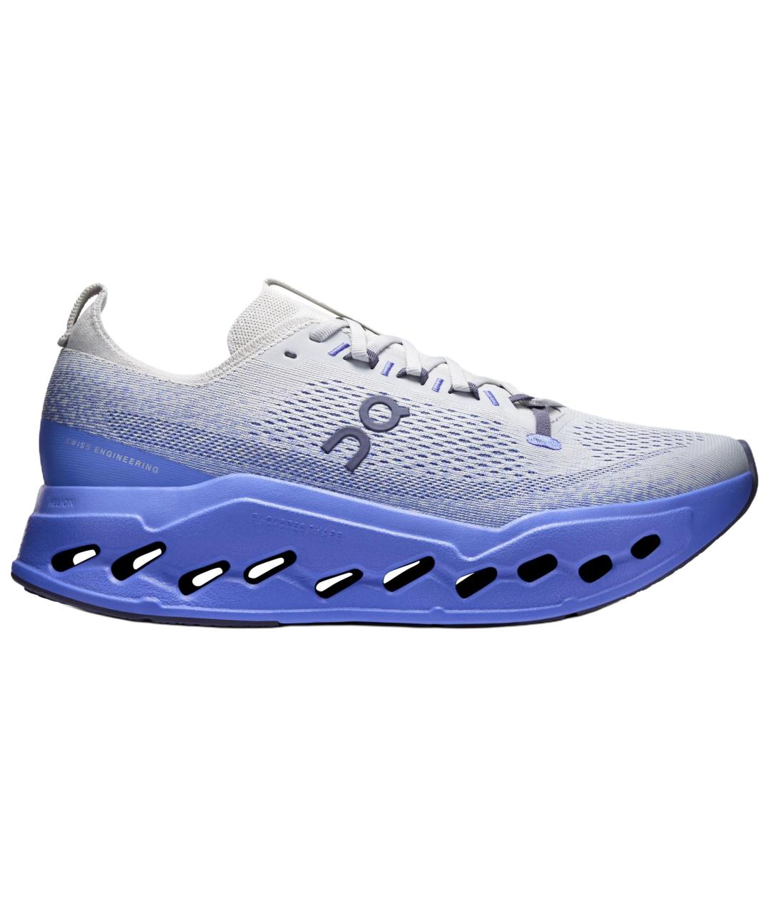 ON Белые текстильные высокие кроссовки / кеды, фото 1