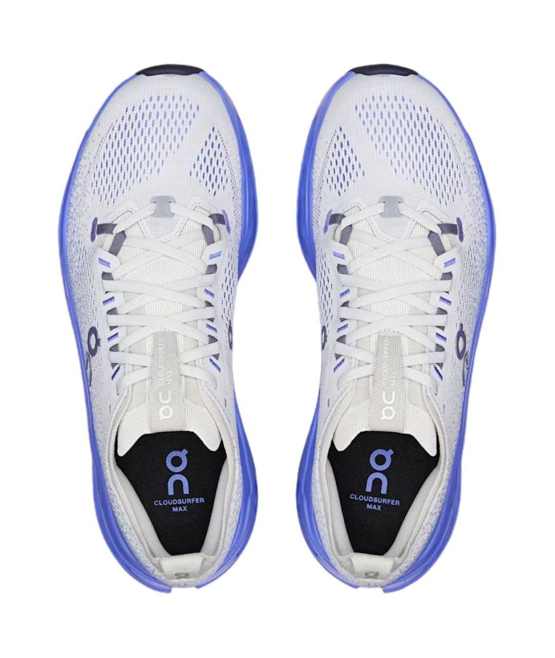 ON Белые текстильные высокие кроссовки / кеды, фото 4