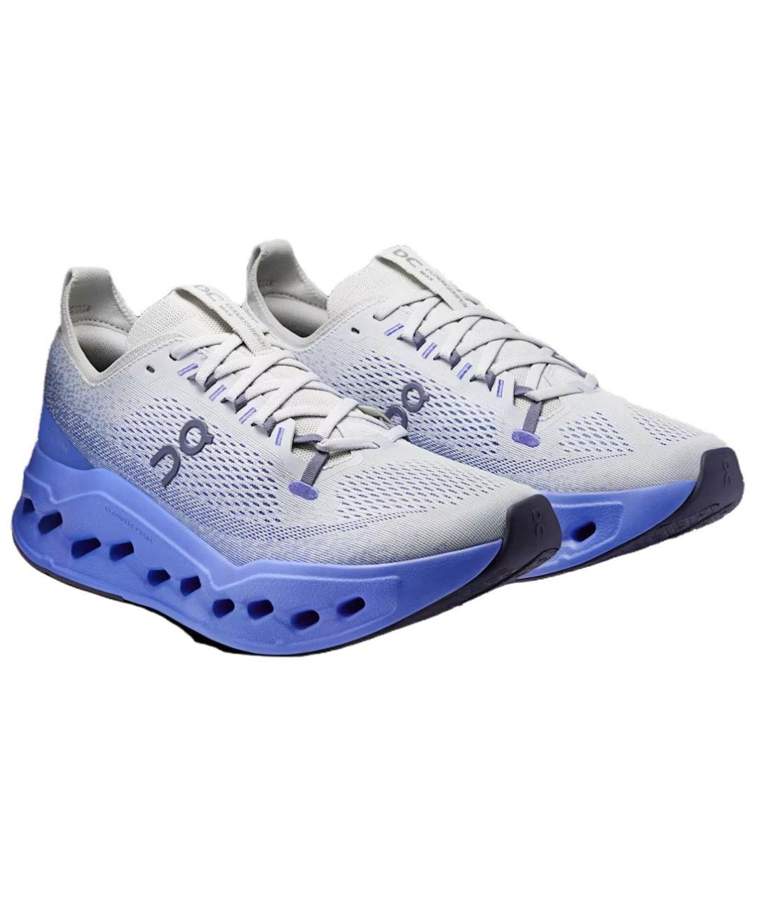 ON Белые текстильные высокие кроссовки / кеды, фото 3