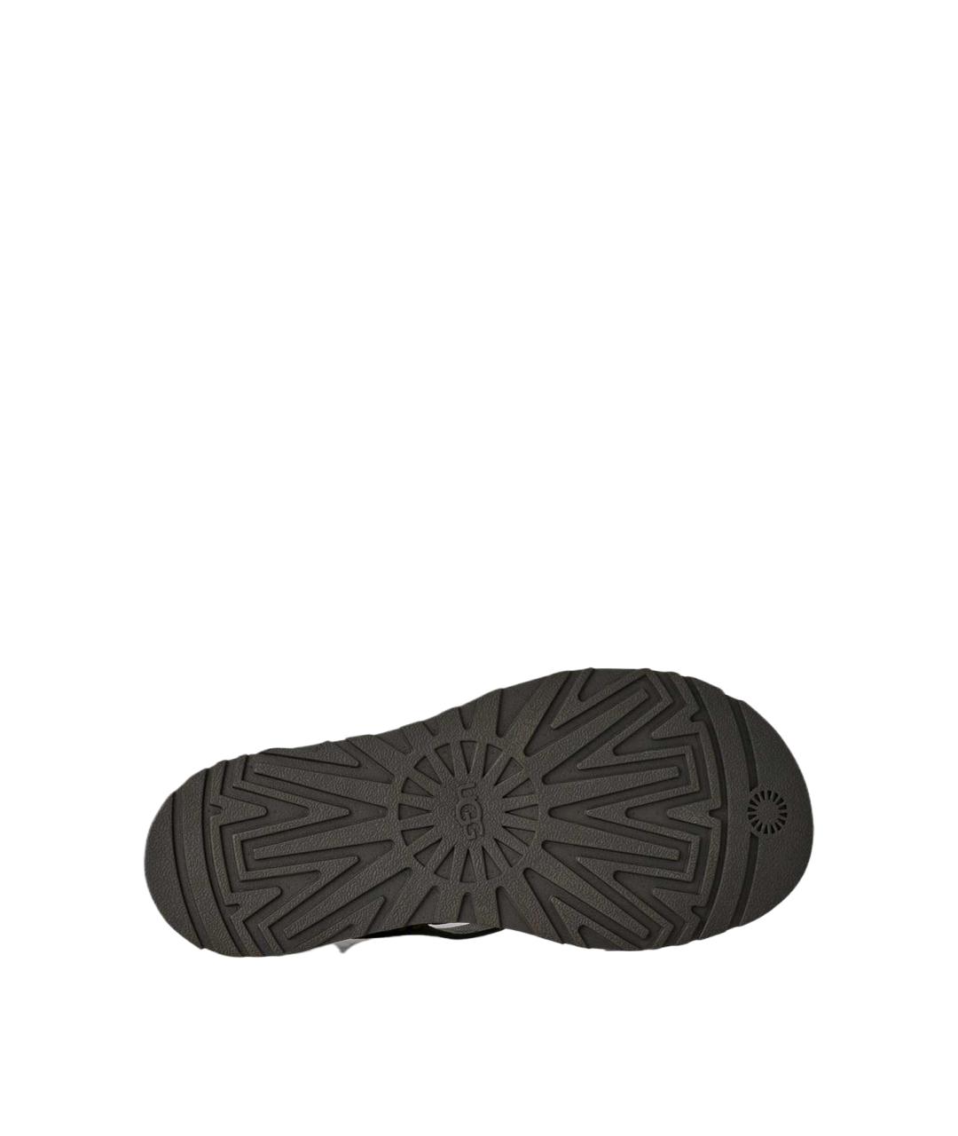 UGG AUSTRALIA Серые кожаные сандалии, фото 5