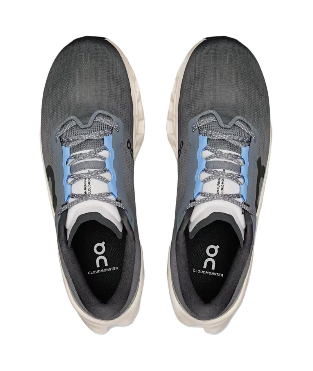 ON Серые синтетические низкие кроссовки / кеды, фото 4