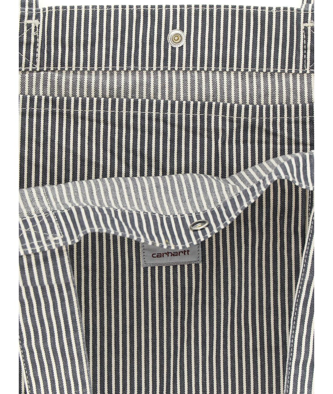 CARHARTT WIP Серая хлопковая сумка тоут, фото 4