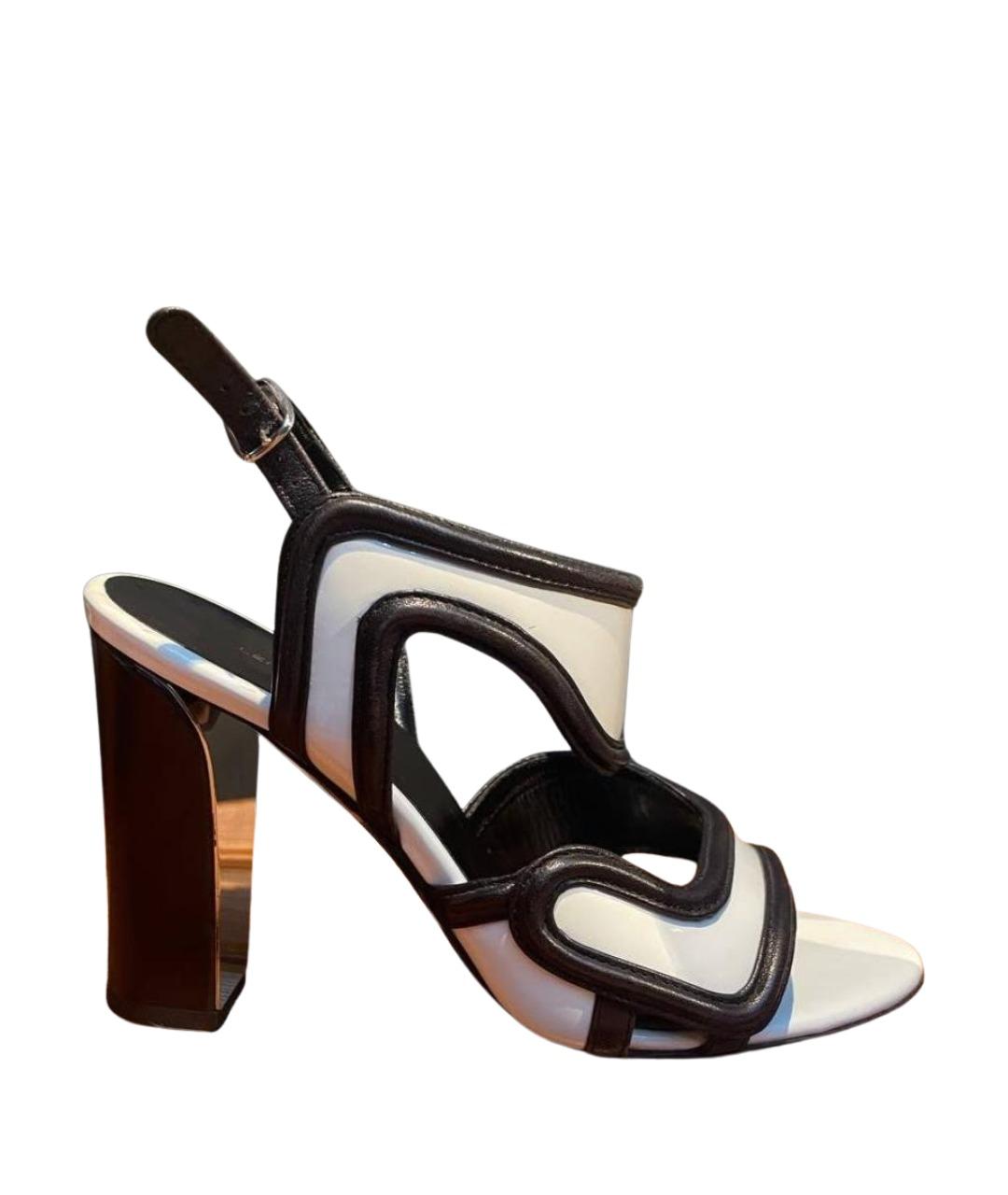 BALENCIAGA Мульти текстильные босоножки, фото 1