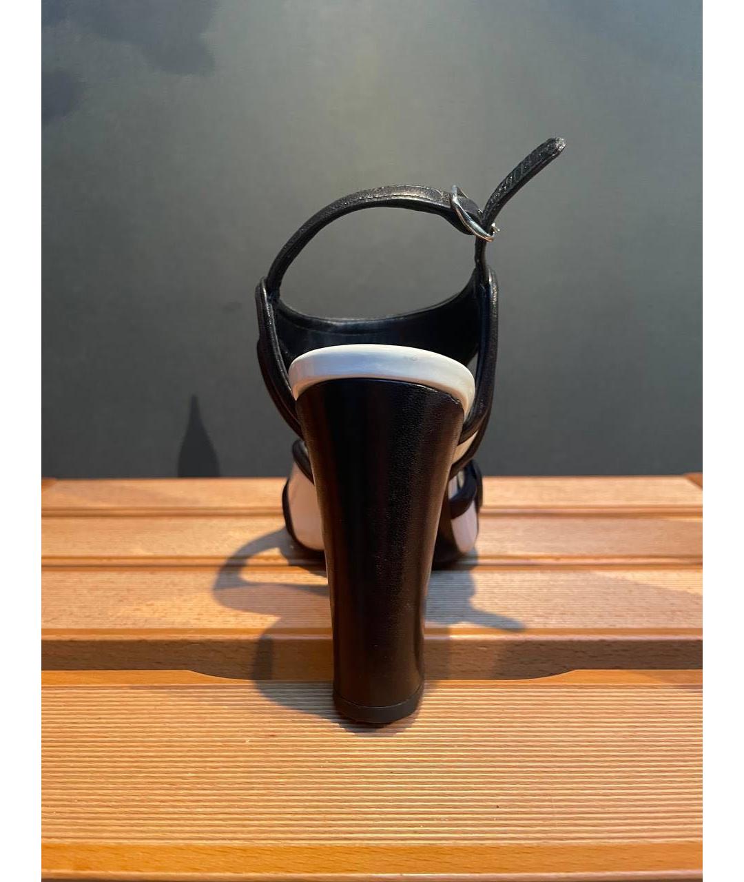 BALENCIAGA Мульти текстильные босоножки, фото 5