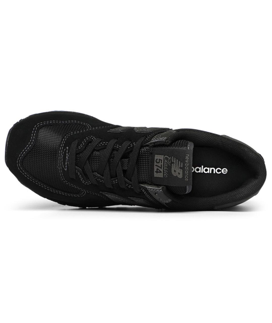 NEW BALANCE Черные замшевые кроссовки, фото 4